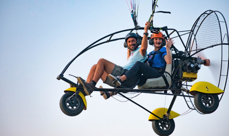 Paramotor Adventure Tour in Dubai