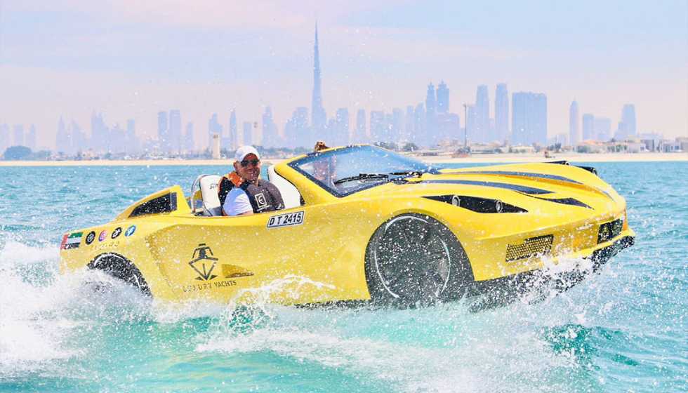 Экскурсия на Jet Car водном автомобиле в Дубае