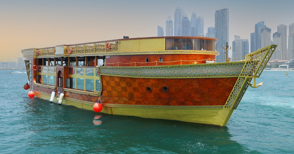 Ocean Empress Dinner Cruise in Marina Dubai