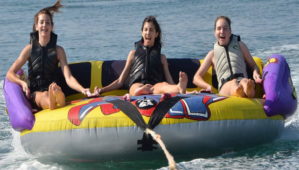 Поездка на пончиках в Дубай Джумейра